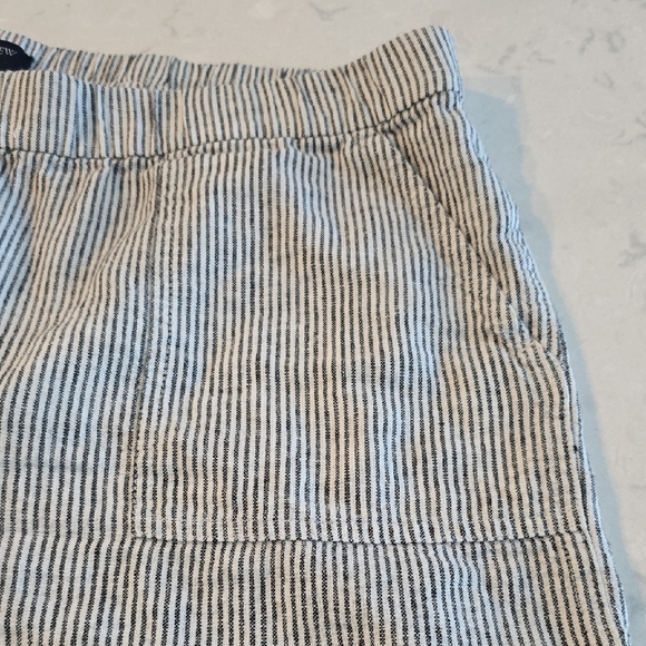 J.Crew Linen Blend Striped Shorts – Women’s Size XL - Picture 6 of 9